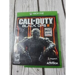 Call of Duty Black Ops III Xbox One Activision Treyarch Video Game 2015 FPS
